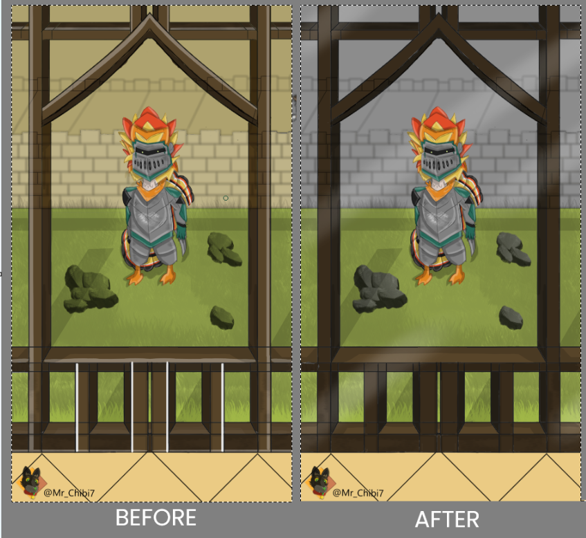 Mr_Chibi7's tweet image. #furry #digitalartist #animation #wip
Animation we're cooking look at these dramatic color changes and lightning!! I'd never expect this from me!!

we're at 40% in coloring production!!
Can't wait to release this so everyone can see!!