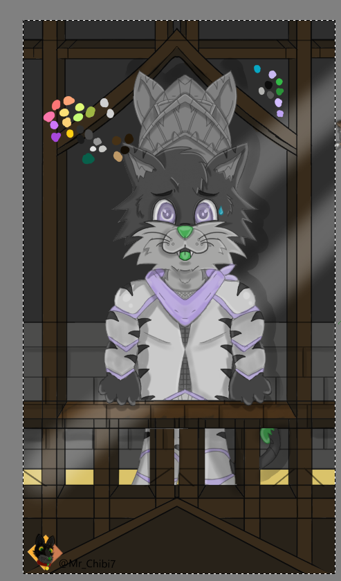 Mr_Chibi7's tweet image. #furry #digitalartist #animation #wip
Animation we're cooking look at these dramatic color changes and lightning!! I'd never expect this from me!!

we're at 40% in coloring production!!
Can't wait to release this so everyone can see!!