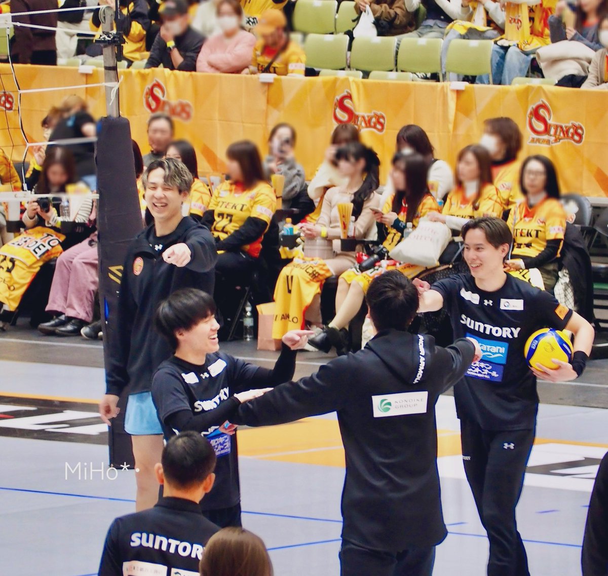 2026.2.8 📍岡崎中央総合公園体育館 👉🏻😆 #サントリーサンバーズ大阪