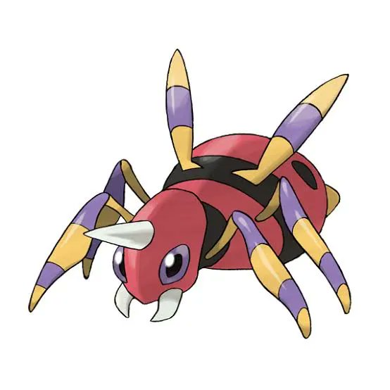 アリアドスの足
4足になってますよって
コメントそこそこくるけど

元からアリアドスの足は
4足なんよ... 