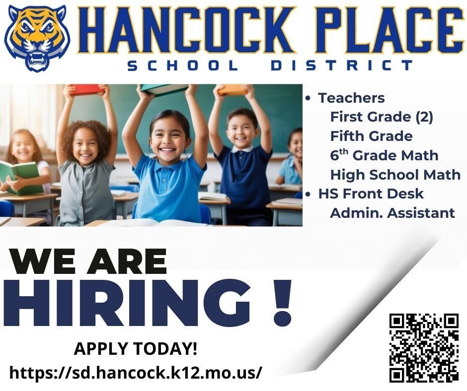 Hancock Place Elementary School tweet media