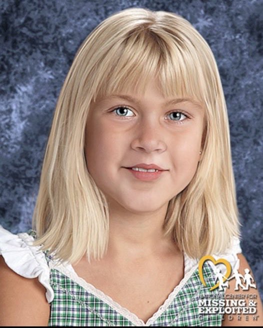 ⏳⚖️ #SummerWells Summer Wells missing from Rogersville, Tennessee June 15 ,2021. She’ was 5 yrs old with blonde hair and blue eyes, approx 3ft tall weighing 40 lbs when she went missing. She would now be 9!!!  info please call 1-800-TBI-FIND Updated age progression photo added