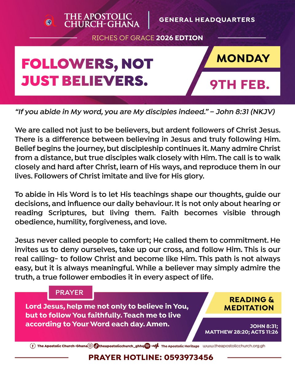 #RoG
#Dailydevotional
#TACGH