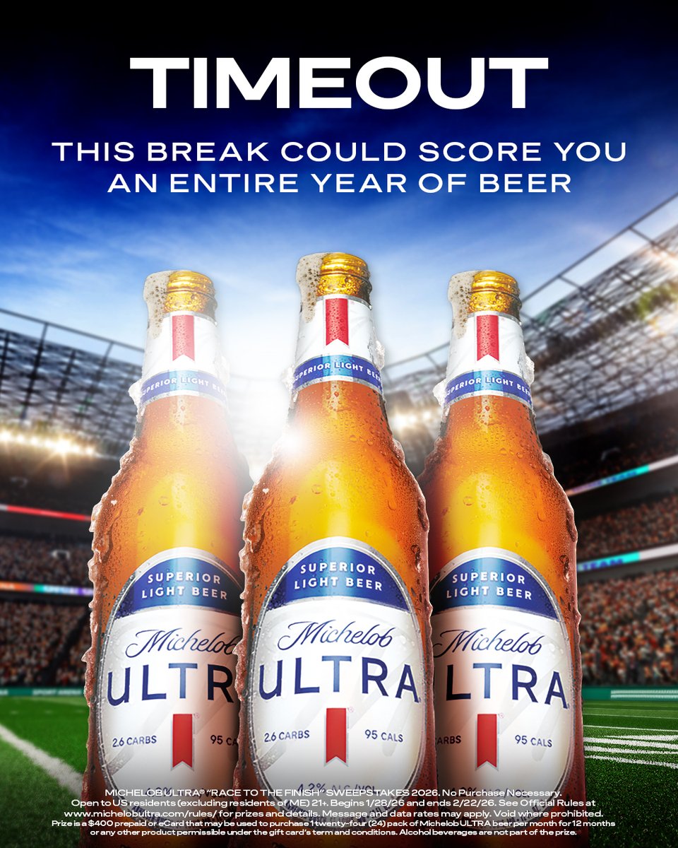 Michelob ULTRA tweet media
