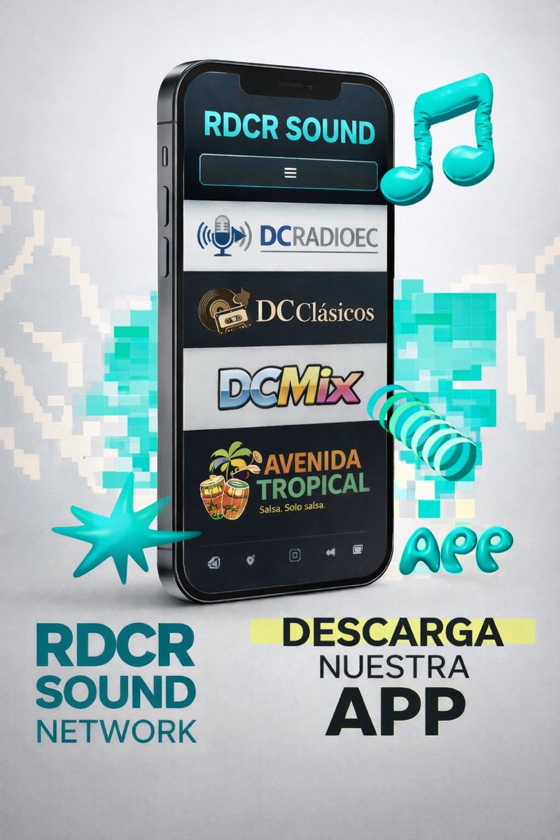 La radio evoluciona 📻➡️📲
Todas nuestras emisoras en un solo lugar.
🎧 RDCR Sound Network
🔗 rdcrsound.adcm.club�
#RDCRSound #RadioOnline #Streaming