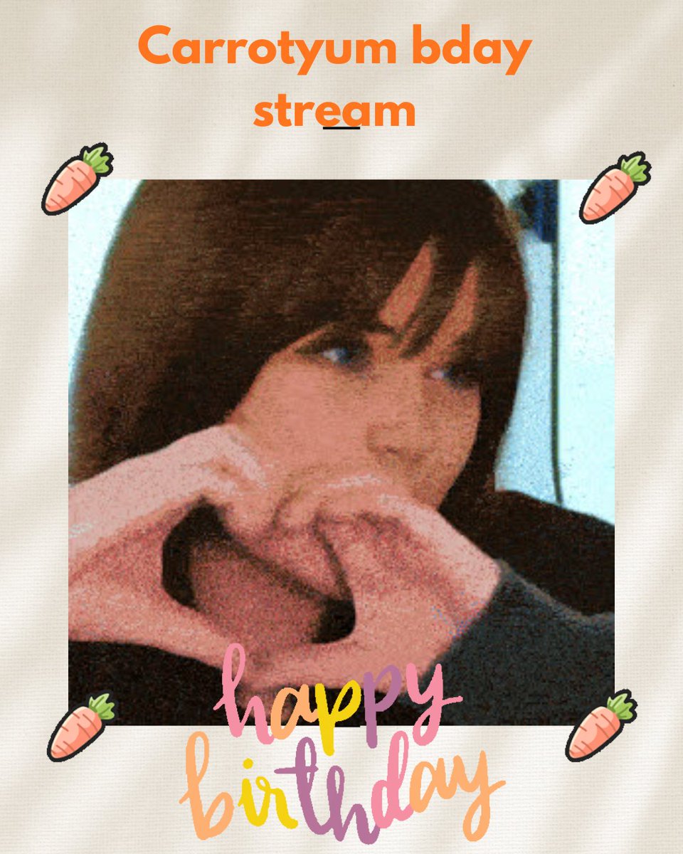 Carrotyummyyum's tweet image. ITS MY BIRTHDAY! i will be live shortly on Kick to celebrate! @kickcommunity @kick #kick #kickstreamer #livestreamer #livestreaming #streamer