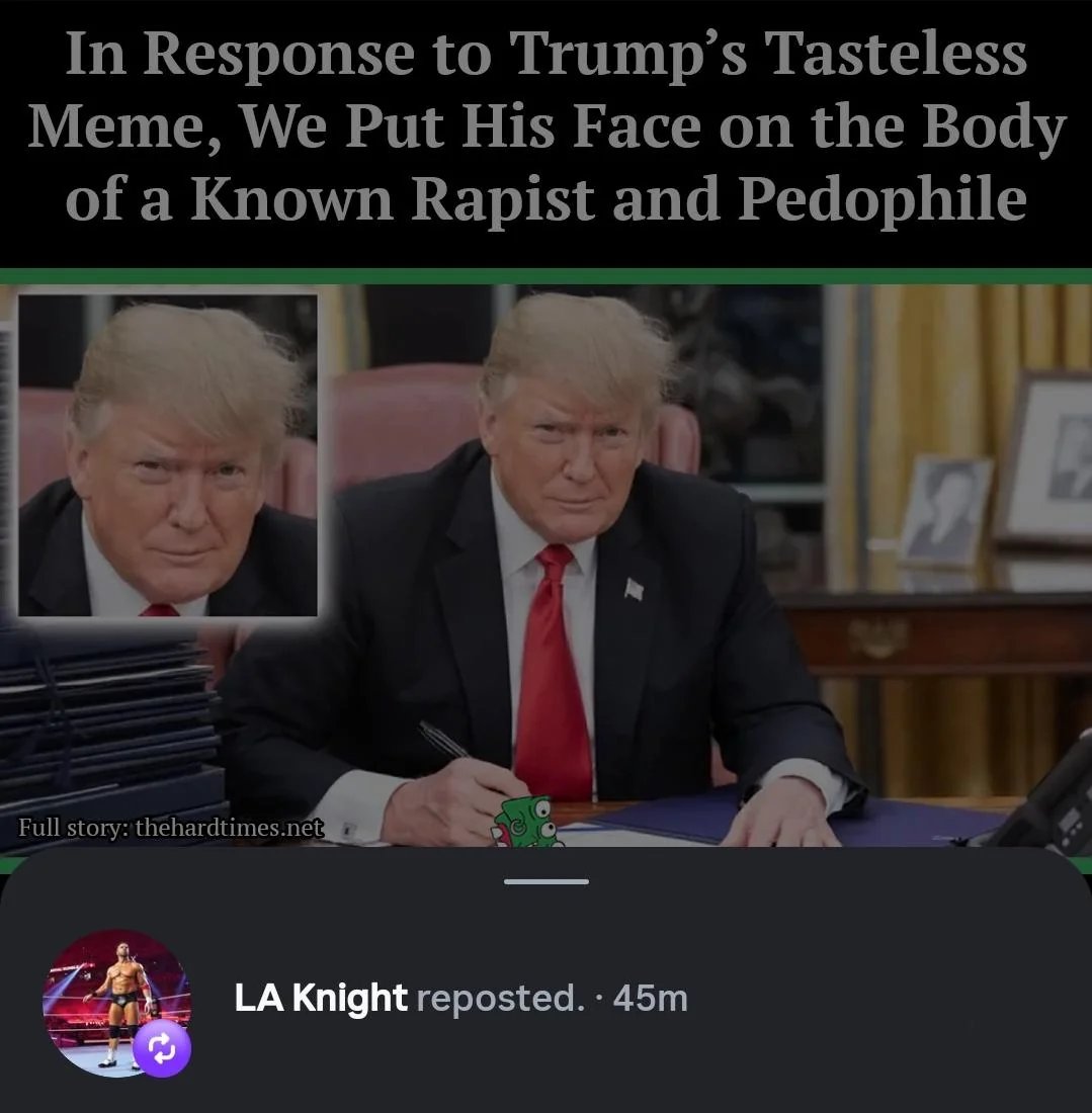 RomanEra0's tweet photo. LA Knight repost https://t.co/0FukwZBT9F