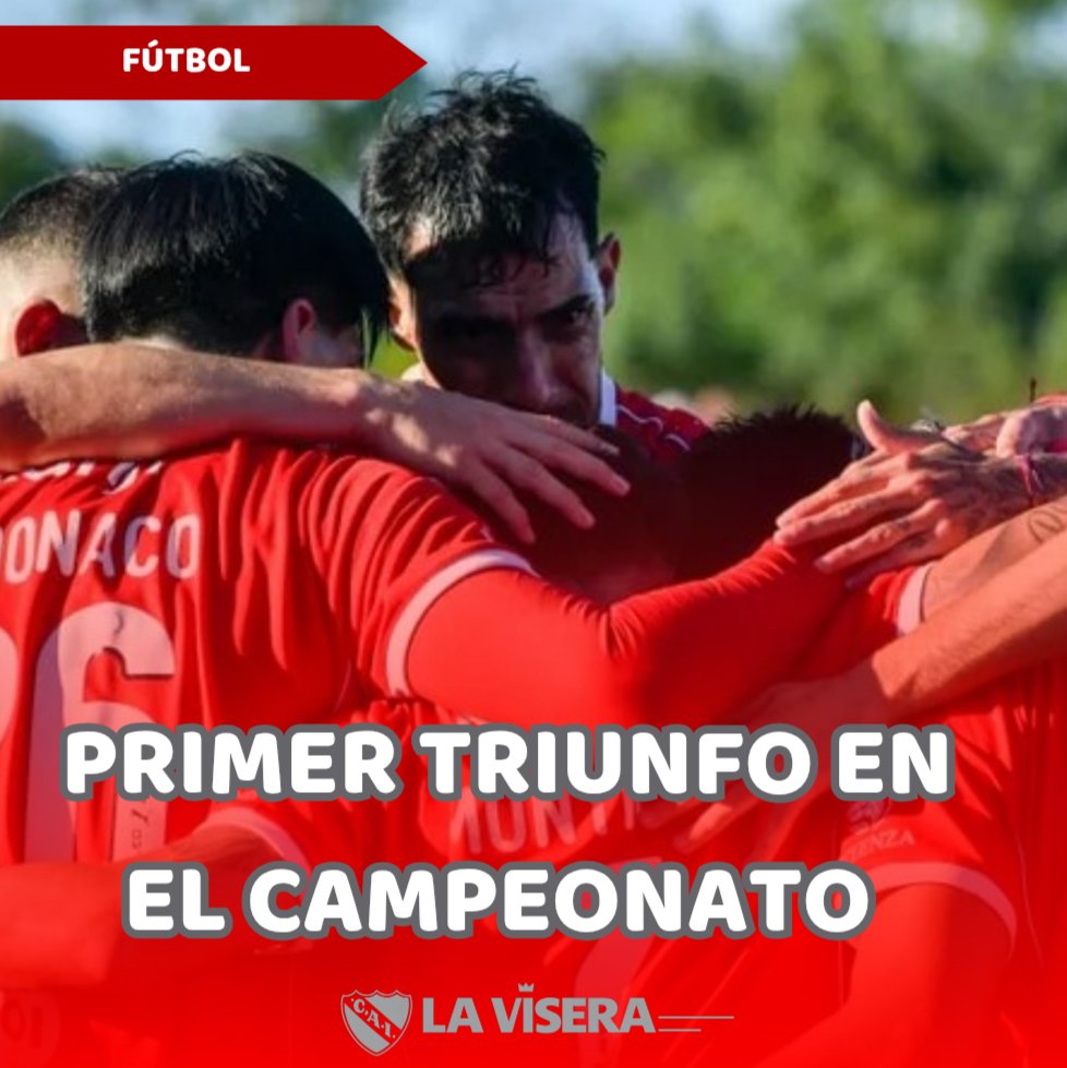Independiente le ganó 1-0a Platense en su visita a Vicente López, cortó la racha de empates (tres al hilo) y escaló posiciones para meterse en zona de clasificación del Grupo A del Torneo Apertura. Santiago Montiel fue el autor del gol del triunfo, de la mano de una jugada
