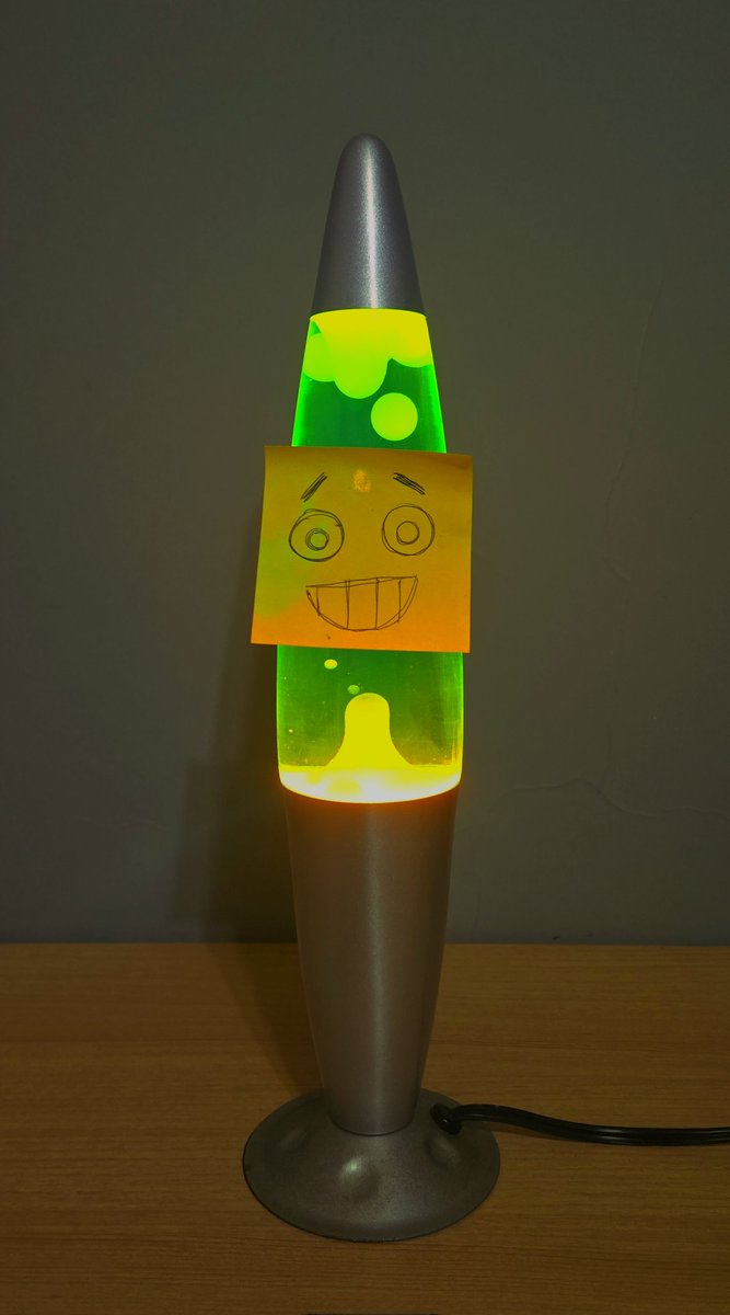 "Hey guys, it is me, Lava Lamp Jeremy! Yep, I was alive all this time! You got me! Haha! Guess a magic lamp like me just can't keep up any secrets!"