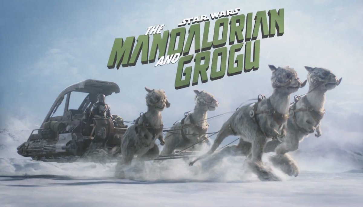 Listen, I know I’ll see it opening night and I’m sure I will love it BUT…

the marketing for Mandalorian and Grogu is sooooo weird and creating the opposite of hype.