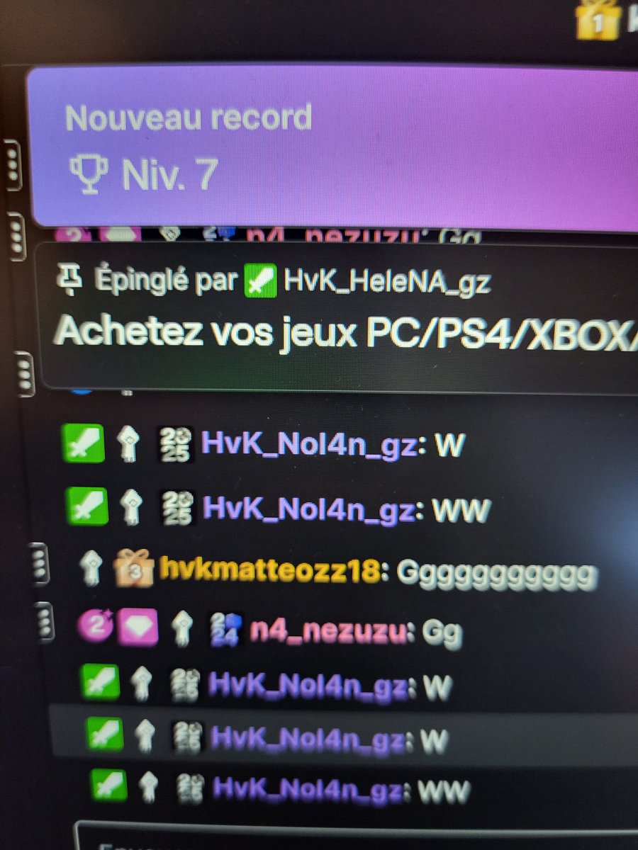 Train de la hype niveau 7 je serai jamais assez reconnaissant merci du fond du cœur <a href="/astrixia06/">Astrixia06</a> <a href="/kays42_/">Kays</a> <a href="/Helena_HvK/">HvK Héléna</a> <a href="/Hvkmatteozz18/">UltraHavoKFanMatteozzzfr18🤍💛🤍💛</a> et tout les autres que j'ai oublié pour votre générosité !

C'est irréel je pensais jamais arriver à ce stade là 🤍