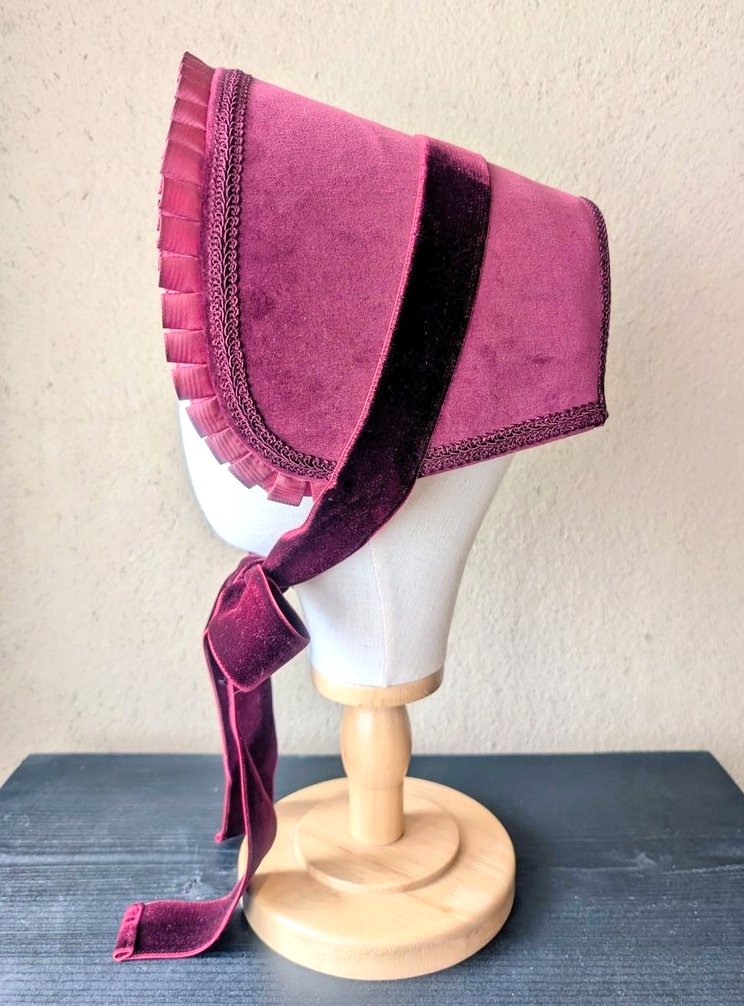 アトリエオフィーリア atelier ophelia ボンネット　ボルドー 沢山見ていただいてありがとうございます✨ ご試着いただいているのは