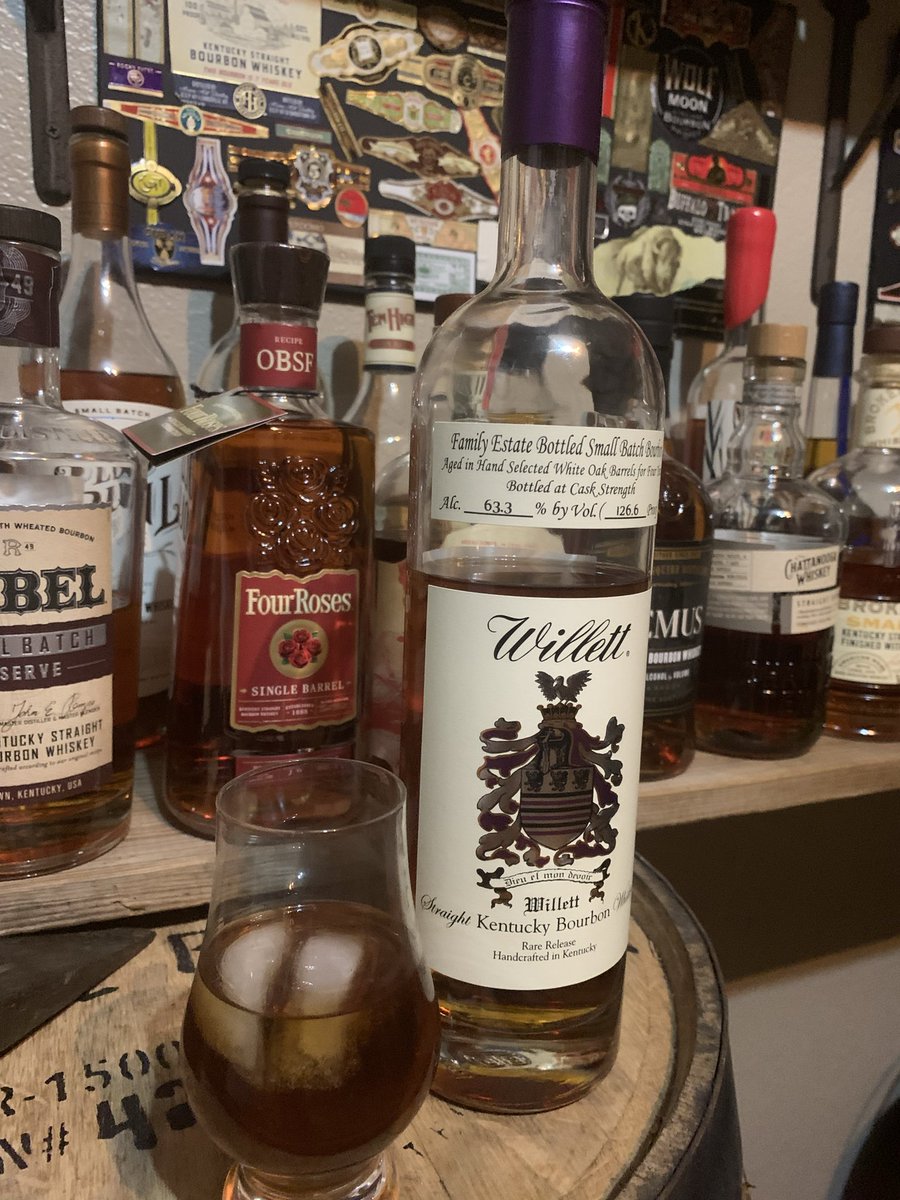 Sstark101's tweet photo. Willett Family Reserve to finish the weekend https://t.co/RN8wXhSFmz