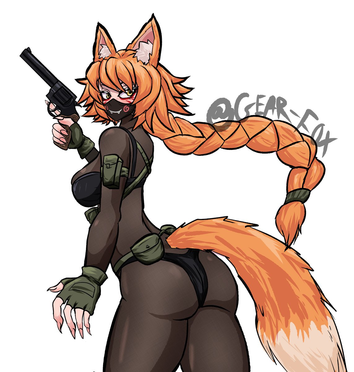 Gear_Foxx's tweet photo. Tactical Fox Lady https://t.co/a8Ds1dxG77