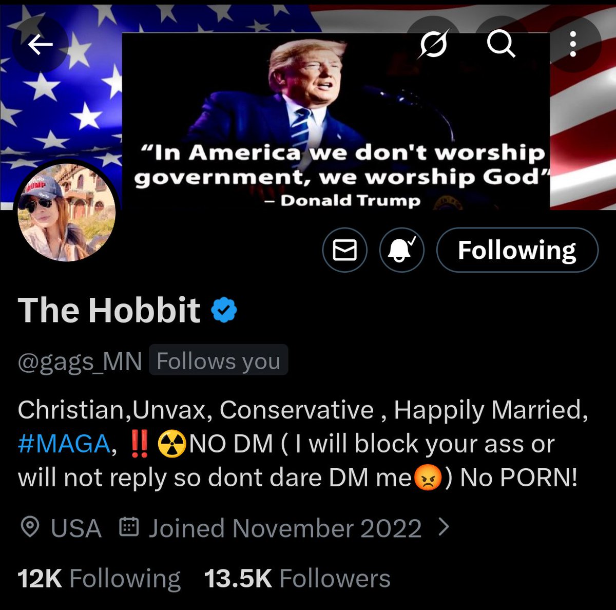 Hello friends!
Meet my friend <a href="/gags_MN/">The Hobbit</a> she's been my friend for a long time. She helps her friends, she engages, she's hilarious, I truly can't say enough great things about her! 
My highest recommendation!!
Let's make her smile today! 
One team, One fight!