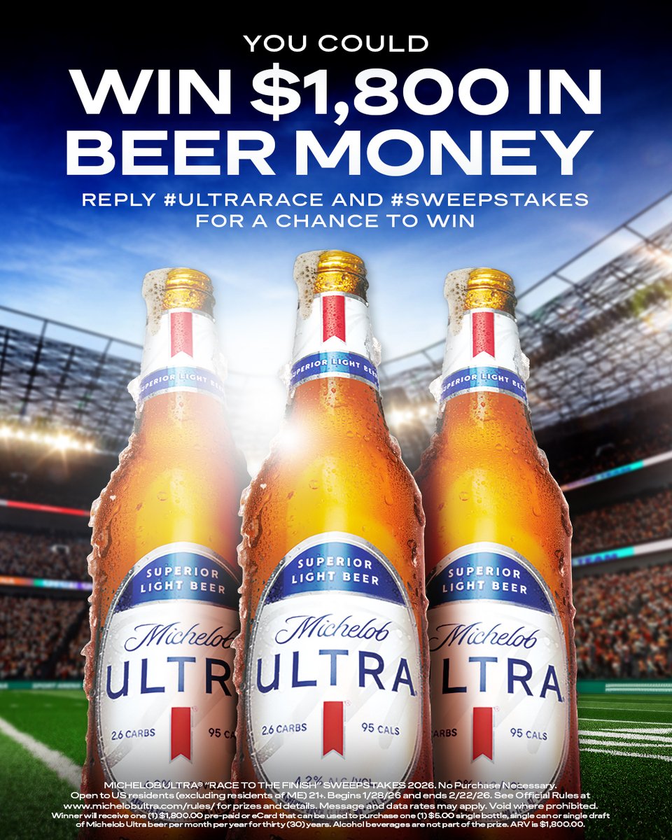 Michelob ULTRA tweet media