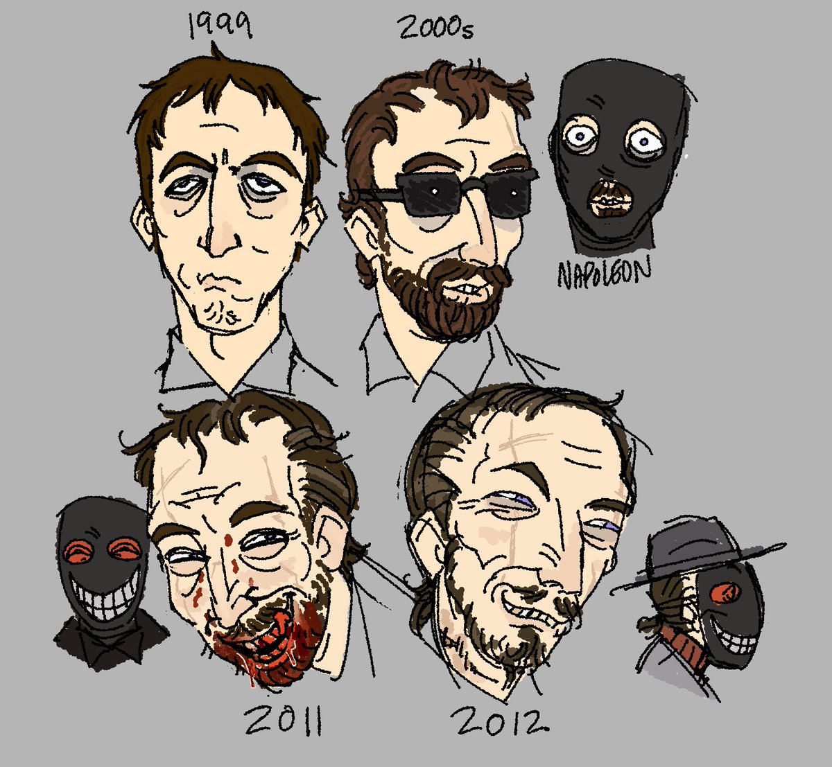 Freddrick Gorgote through the ages
Character belongs to <a href="/HappyAppyMaker/">Dronian</a> 
#happyappy