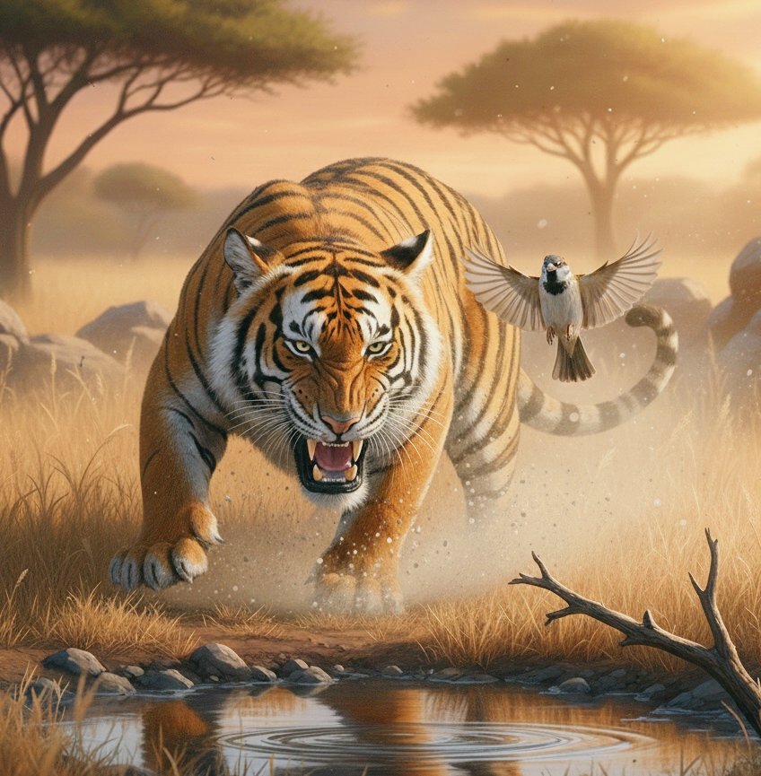 Vá Tigrinho, vá e derrube o pardal.

#ForaAbelFerreira