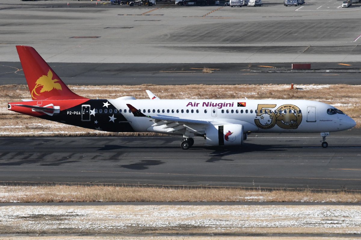 Air Niugini
Airbus A220-300
P2-PGA
HND/RJAA
2026/02/09