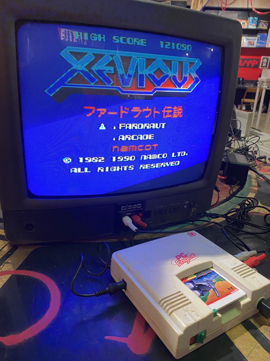 🎮PARCO GAME CENTER🎮 🕹️展示品のご紹介🕹️ PCエンジン(1987年