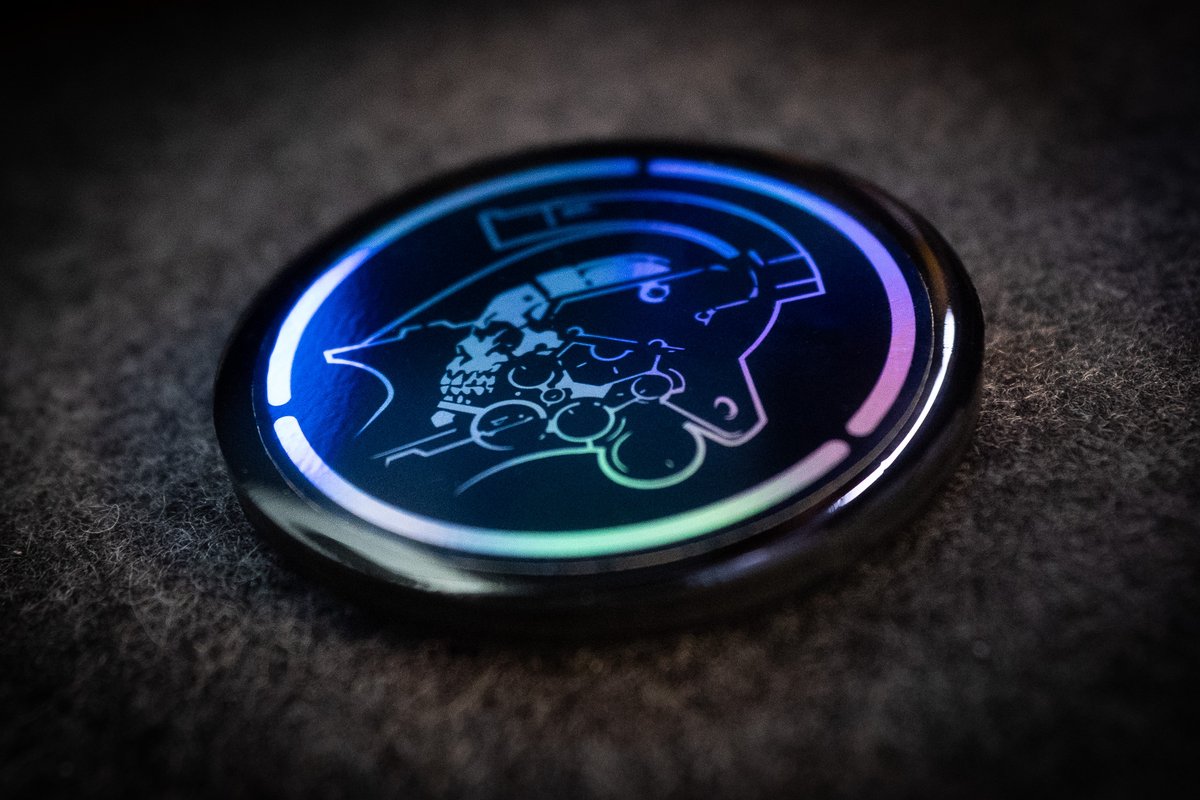 I made some custom holographic <a href="/KojiPro2015_EN/">KOJIMA PRODUCTIONS (Eng)</a> coasters as my way of celebrating their 10th anniversary.   Here is to 10 more years!

Happy 10th Anniversary to:
<a href="/Kojima_Hideo/">小島秀夫</a> <a href="/HIDEO_KOJIMA_EN/">HIDEO_KOJIMA</a> <a href="/KojiPro2015/">KOJIMA PRODUCTIONS</a>