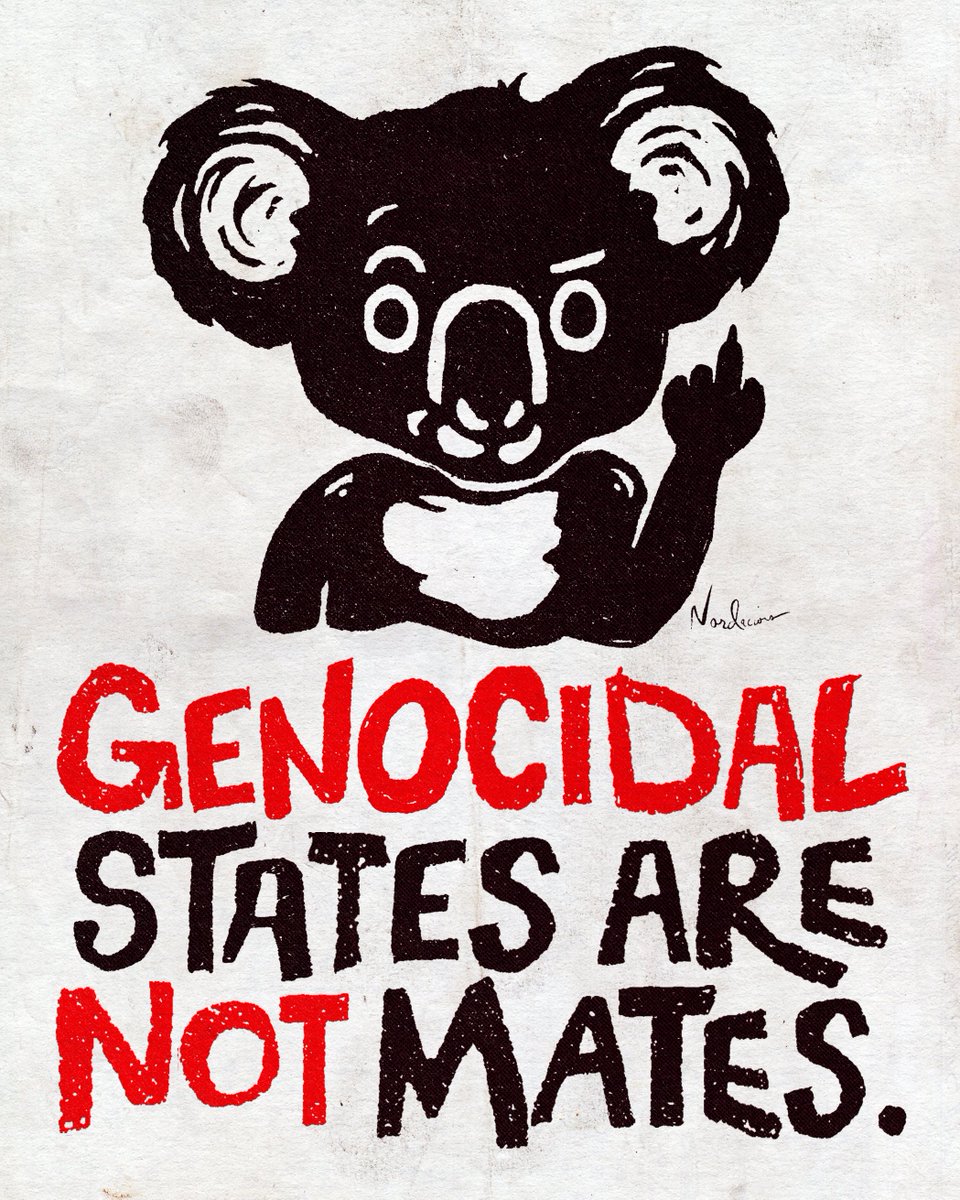 GENOCIDAL STATES ARE NOT MATES 
#HerzogNotWelcome
