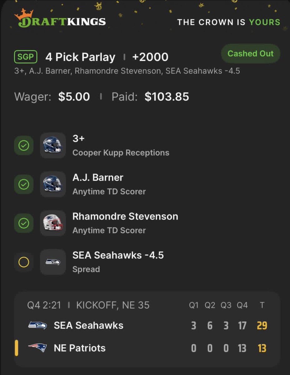 Crazy night from our picks and this is just half of it! 
Link in bio 🫱🏻‍🫲🏽🤞🏻💸