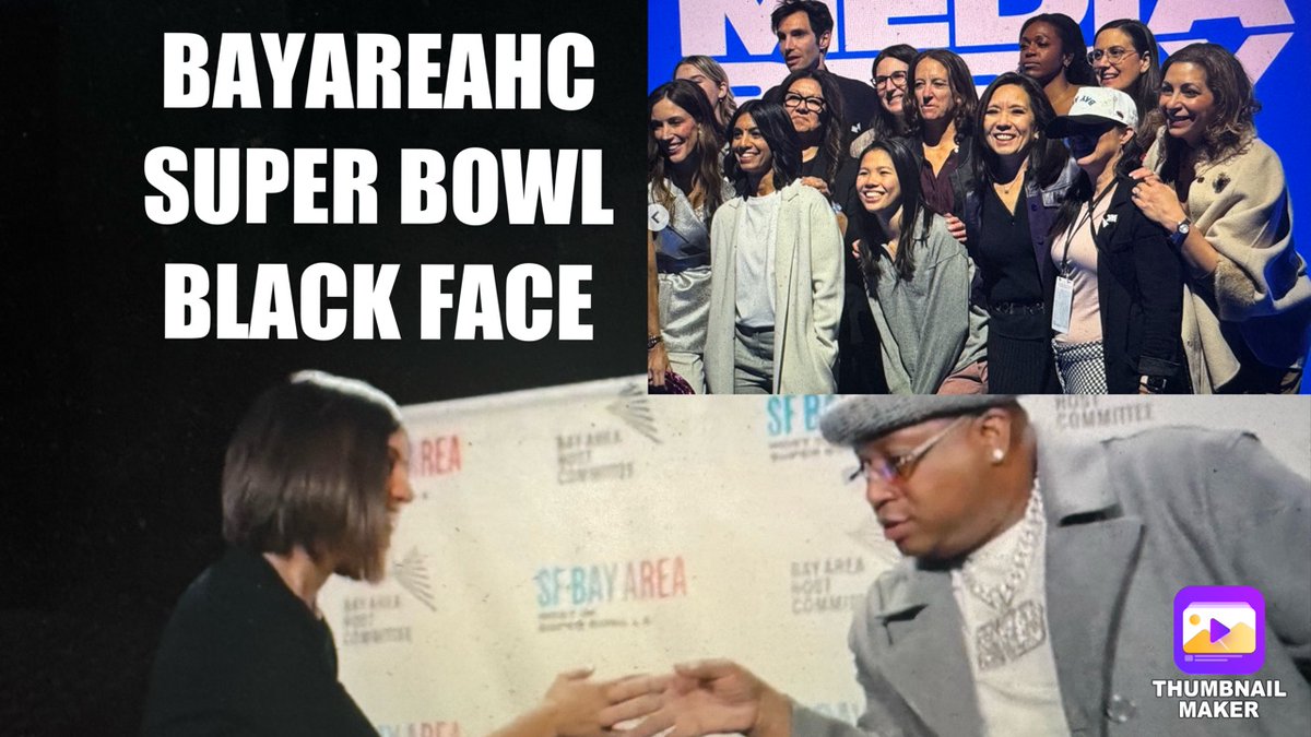 ZennieReport's tweet photo. @SenecaSpeaks21 @MarcusNoNumbers Can Bay Area Super Bowl Host Committee Be More Racist Than Its Show For Super Bowl LX? #SuperBowlLX 
https://t.co/RzTKNEsoCs https://t.co/jHbstE5fon