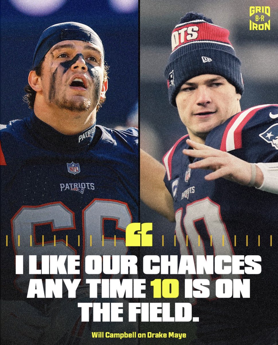 0-9 at half

I’m riding with Will Campbell and the Patriots until the end