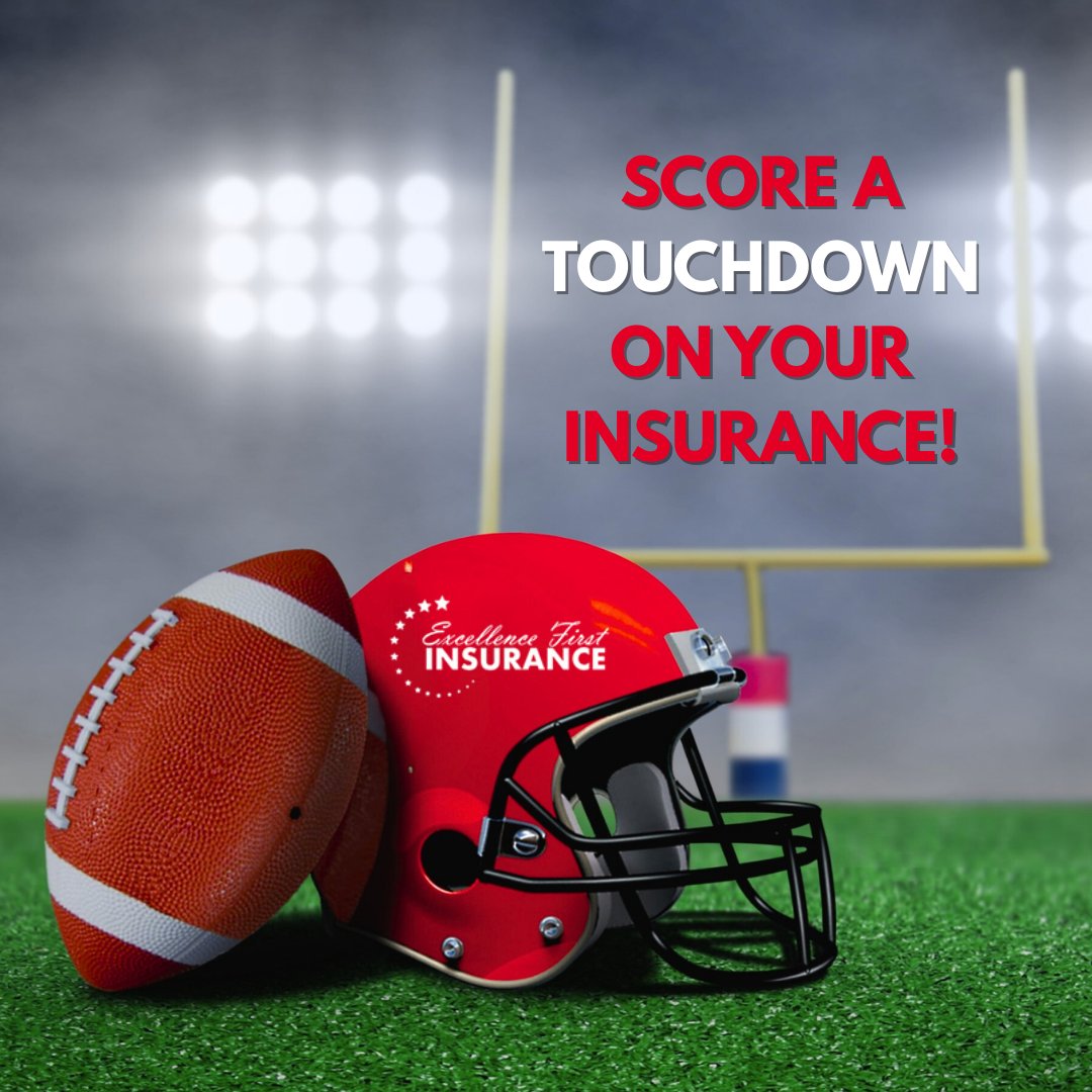 EFInsurance's tweet image. 🏈🔥 Game on! Score big with insurance coverage that goes the distance. Let’s make sure your policy is a winning play this season.

 #ExcellenceFirstInsurance