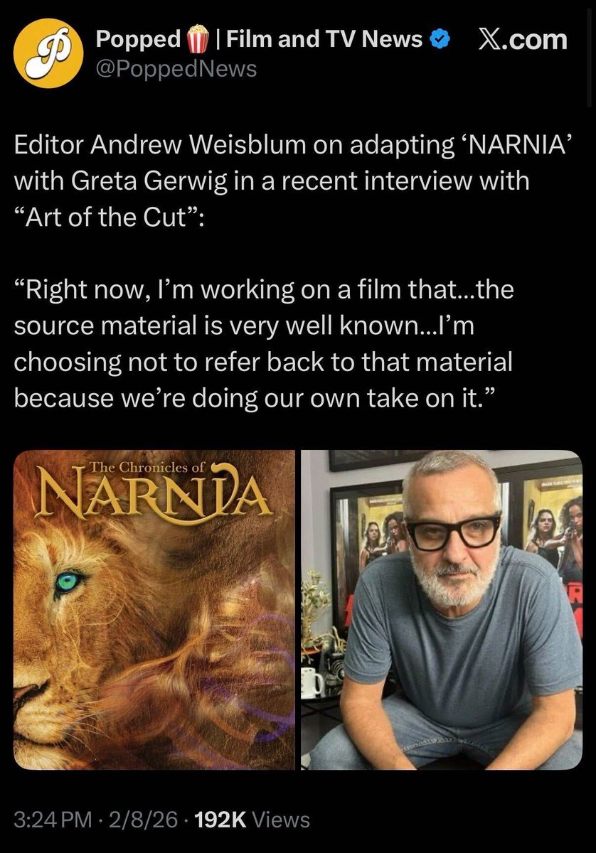 They know nobody wants this. They know it won’t work, that everyone will hate it, and that it will fail. They don’t care.

They’re not making this for any audience. The whole point is destruction of a Western Christian work. That’s it. They’ll vandalize, high-five, and move on.