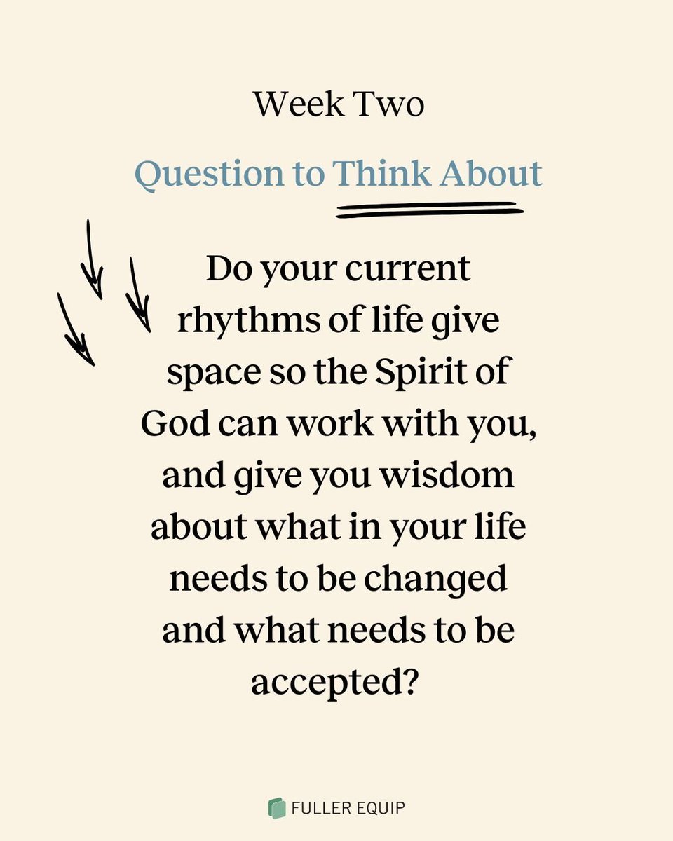 FullerEquip's tweet photo. 🙏 Welcome to Week 2 of the #GodlyRhythmsChallenge!  This week, we focus on #prayer. Join this 4-week, family-friendly challenge, which accompanies our Developing Godly Rhythms for Life course, which is now just $5 (through February 28, 2026).
➡️ https://t.co/LqOMDFkSs2 https://t.co/oKJBsr6Otd