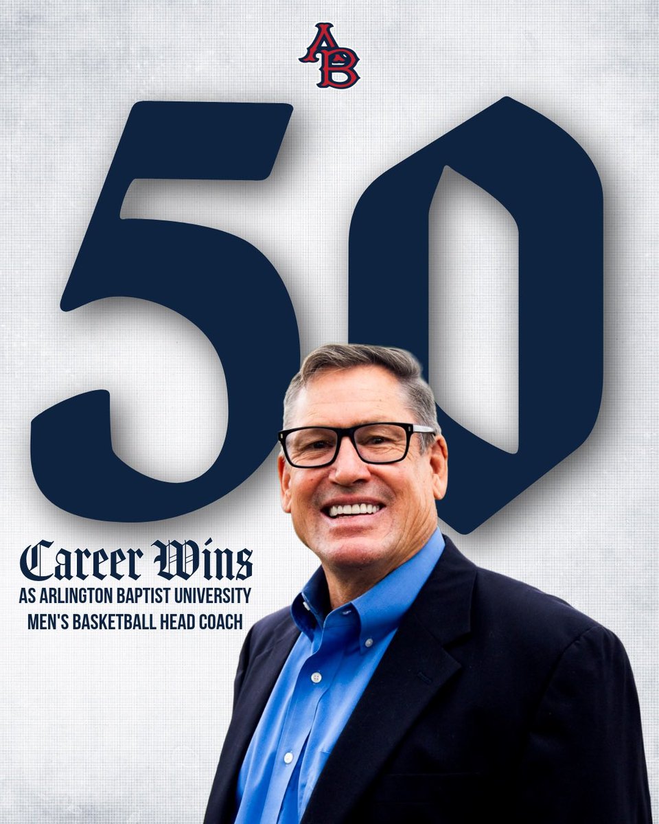 Arlington Baptist University Men’s Basketball tweet media