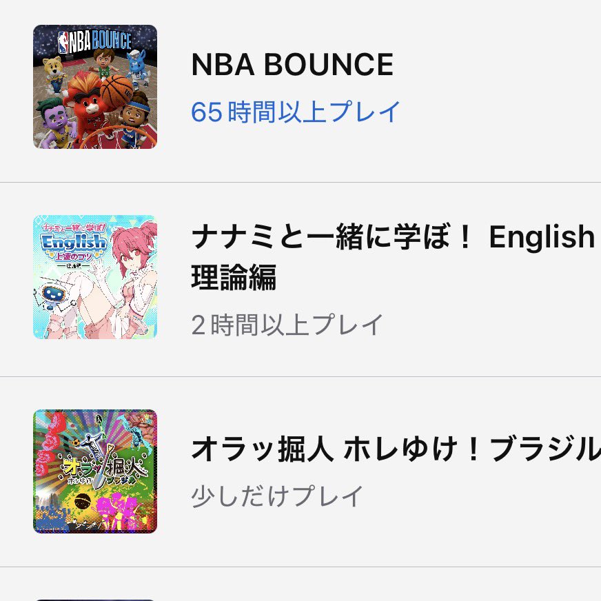 nozzy74's tweet photo. ついにやったよみんな!
トリプルダブル達成して全実績解除したよ。プレイ時間65時間以上、まあガチゲーマーからしたら一瞬かもだけどノジーにしたら頑張ったよね。ただコレクションが252/316なのが全部取ったのに何で?ってモヤるけど。
卒業するよ寂しいけどさ。
#NBABOUNCE
#ニンテンドースイッチ https://t.co/hNrYaYDWEY