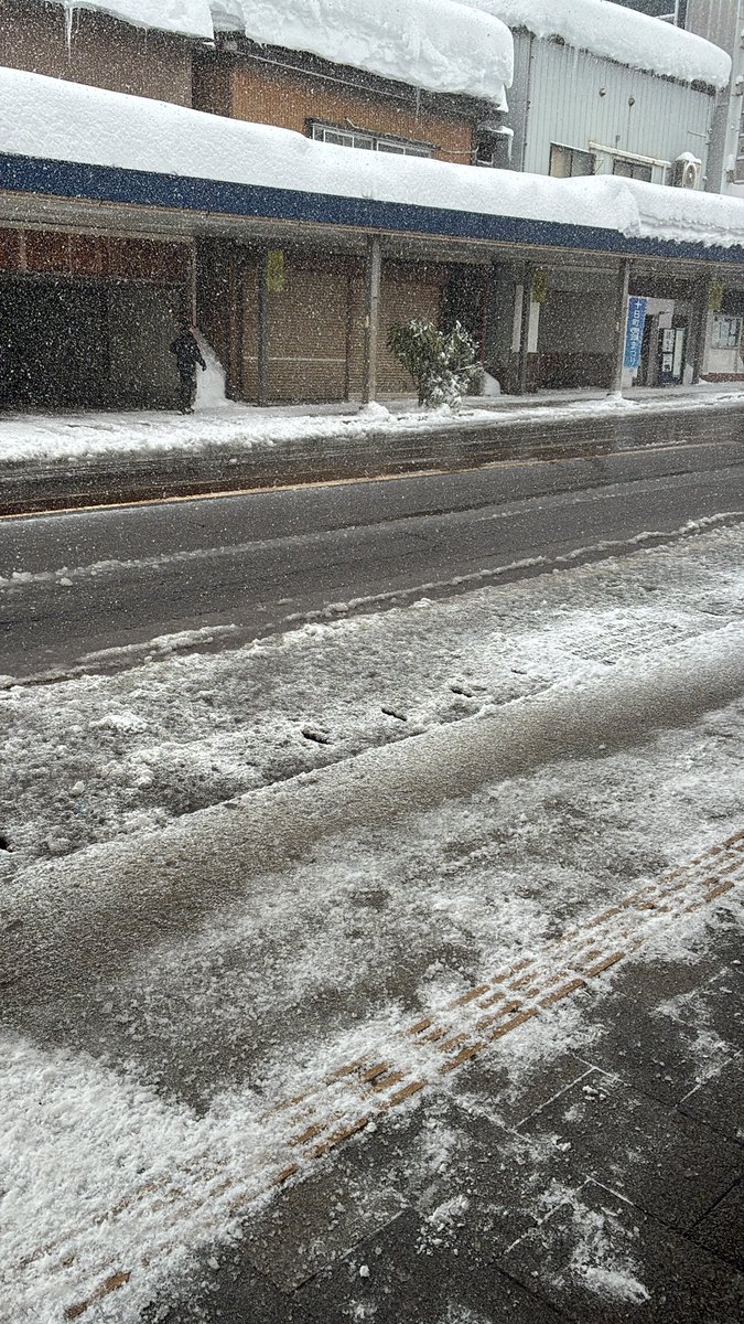 けさの治安維持活動がおわりました。☃️🪏