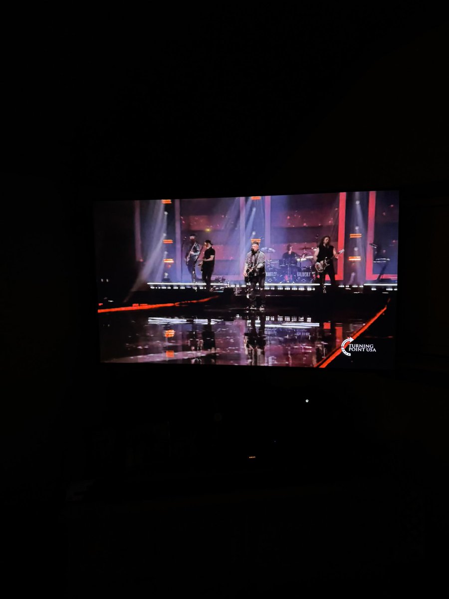 I’m one of those million plus watching. And I’m damn proud to be watching the <a href="/TPUSA/">Turning Point USA</a> Halftime Show.