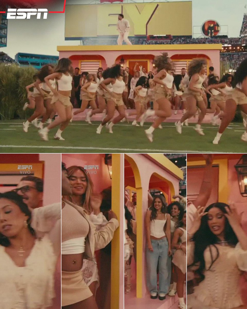 ¡LA CASITA DE BAD BUNNY! 🤩

Pedro Pascal, Karol G, Jessica Alba, Cardi B y muchos más en el show del medio tiempo 🔥

EN VIVO x ESPN y #DisneyPlus Premium