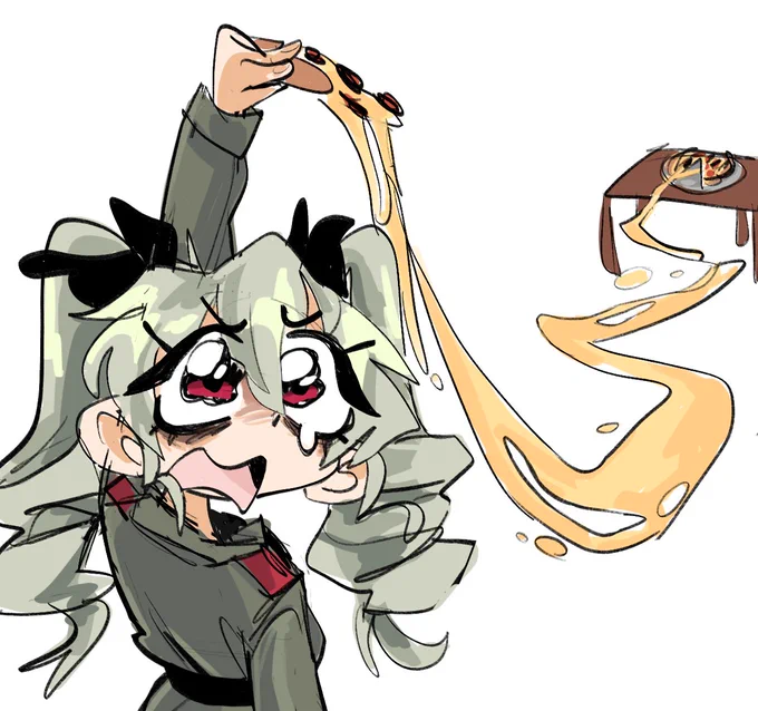 I don't think I could ever lineart this one I love it so much.