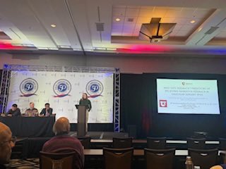 Proud of Dr Katie Glasgow and her outstanding work presented at #VESS2026 “Who Gets Feedback? Predictors of Receiving Narrative Feedback in Vascular Surgery EPAs” Research  coauthored w/ Ting Sun PhD, Brigitte K Smith MD, &amp; Libby Weaver MD <a href="/Brig13Smith1/">Brigitte K. Smith, MD, MHPE</a> <a href="/KEGlasgow/">Katie Glasgow</a> <a href="/UtahGenSurgRes/">Utah General Surgery Residency</a>