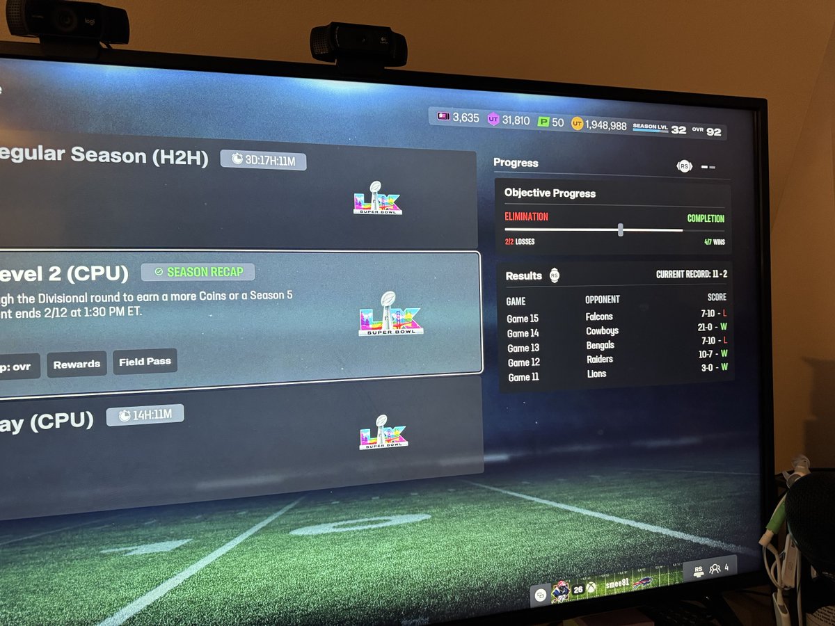 11-2 in the CPU event… dang it. 🤦‍♀️