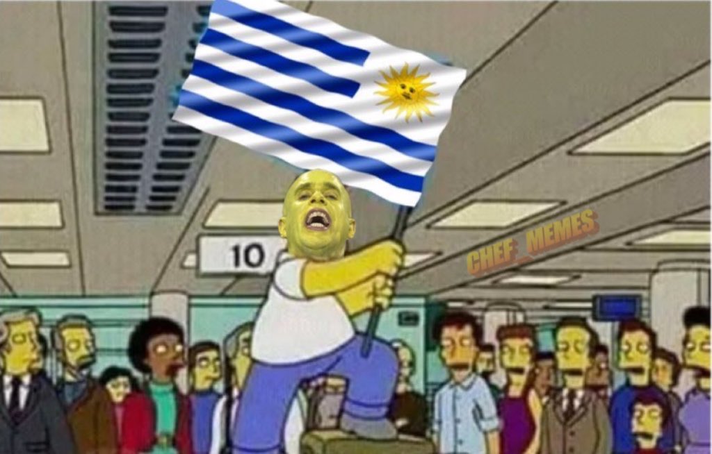 Benito nombró a Uruguay en el superbowl