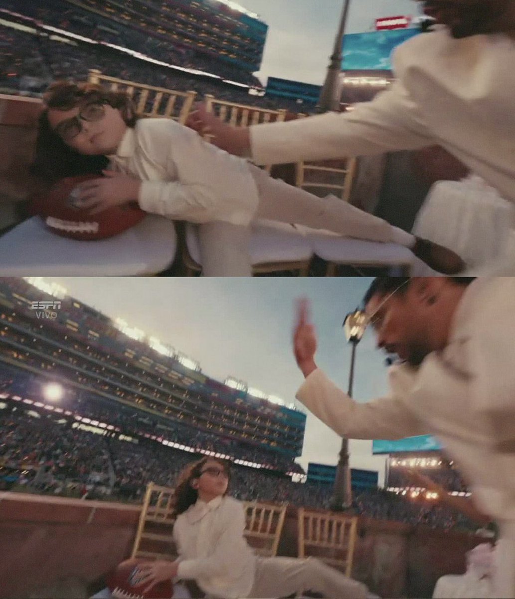 THIS IS THE FUNNIEST, MOST LATINO THING HE COULD’VE DONE #SuperBowl #SuperBowlLX