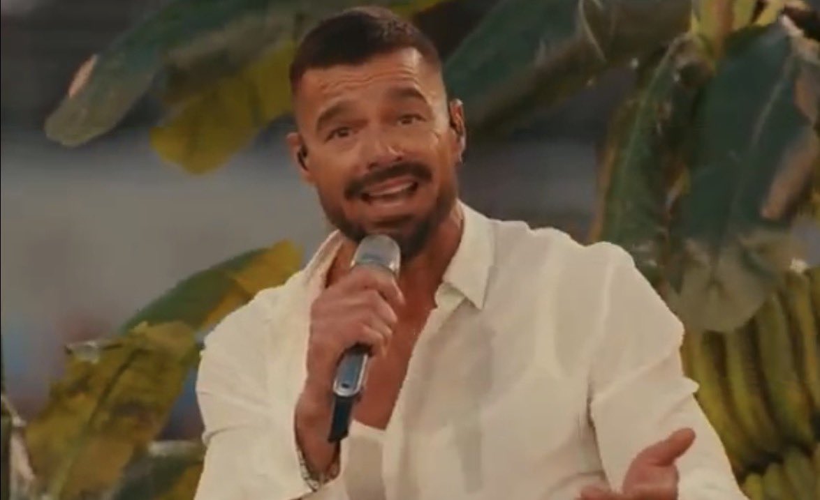 Ricky Martin makes appearance during Bad Bunny’s #SuperBowl halftime show.