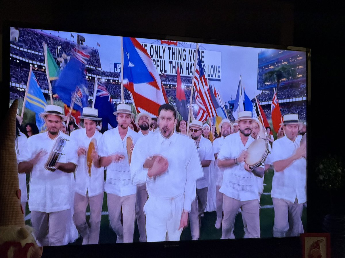 THE ONLY THING MORE POWERFUL THAN HATE IS LOVE!!! SAY IT LOUDER BAD BUNNY!!!!