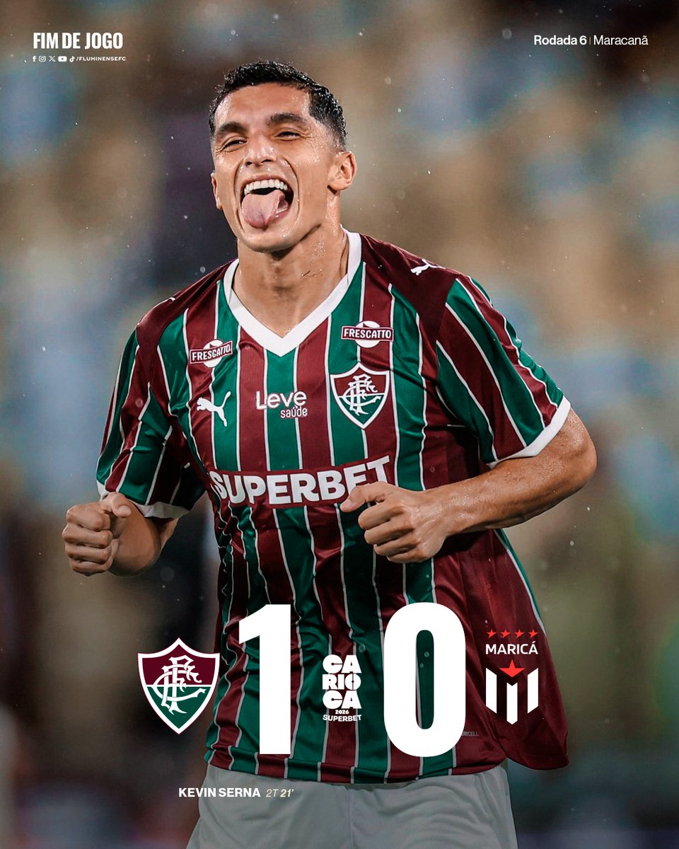 VEEEEEEEEEENNNCEEEE O FLUMINEEEEEEEEENNNNSEEEE! É CAMPEÃÃÃÃÃO! 

KEVIN SERNA MARCA, FLU DERROTA O MARICÁ E CONFIRMA O TÍTULO DA TAÇA GUANABARA!