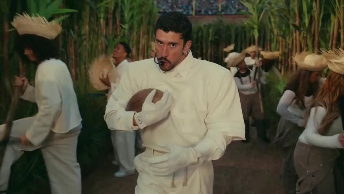 JonnyRoot_'s tweet image. The NFL having a Super Bowl Halftime Show where their performer sings ENTIRELY in Spanish &amp;amp; waves other nation’s flags, is 💯% a political statement. 

Bad Bunny will go down as the worst halftime show in the history of the league.

America deserved better for its 250th birthday.