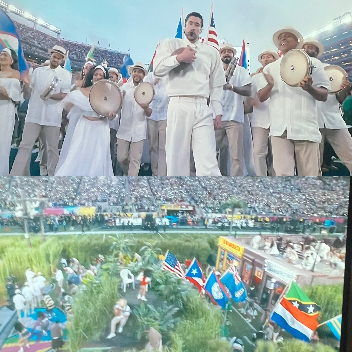 No lie. Bad Bunny naming every country in the Americas right before “Debí Tirar Más Fotos” made me so emotional. And all the flags were there 😭🇲🇽
