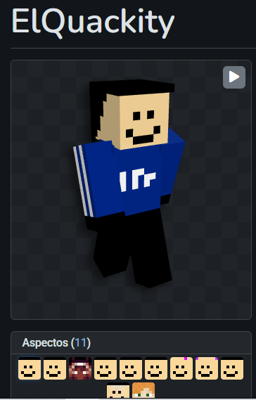 me fui a revisar las skins de Q y queee??? pq tiene la skin de qQ cubito en la cuenta de ElQuackity y la de qElq en la cuenta de Quackity, es le día opuesto?