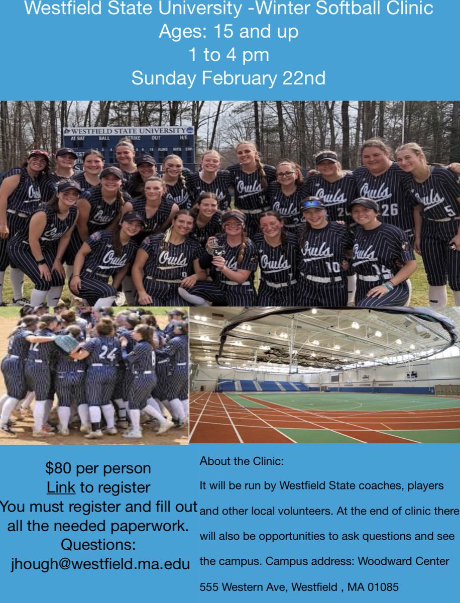 Coach Hough Westfield State Softball tweet media