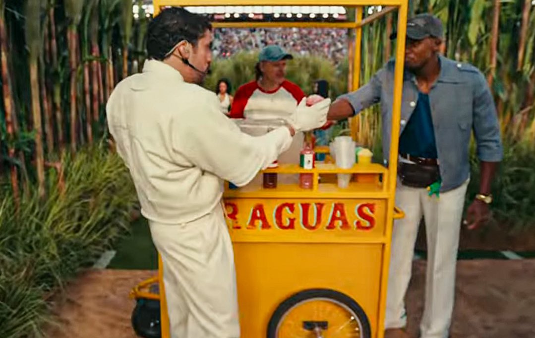 Blown away by the attention to detail for the sets on the Bad Bunny performance. Felt like being transported into his universe.